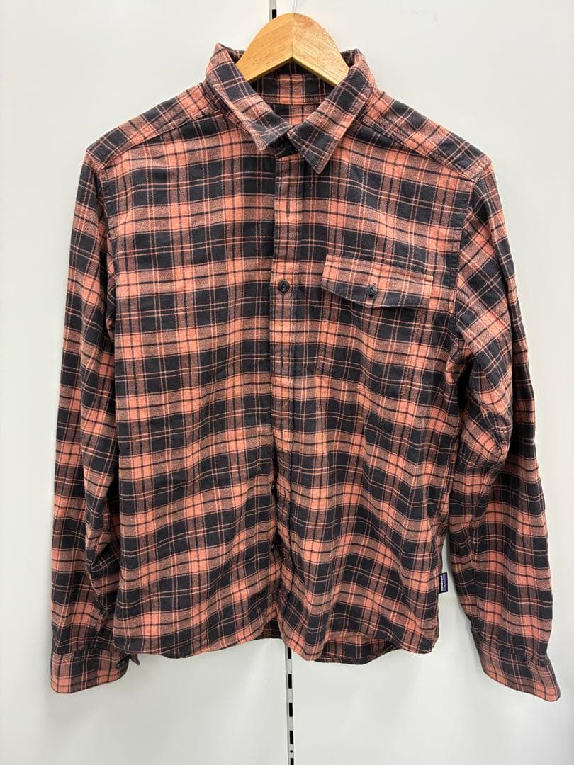 patagonia オーガニックコットン 長袖ネルシャツ S