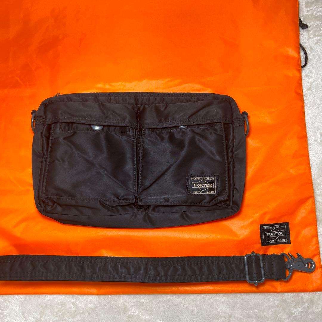 素敵な 02 美品 ポーター タンカー ショルダーバッグ ブラック little