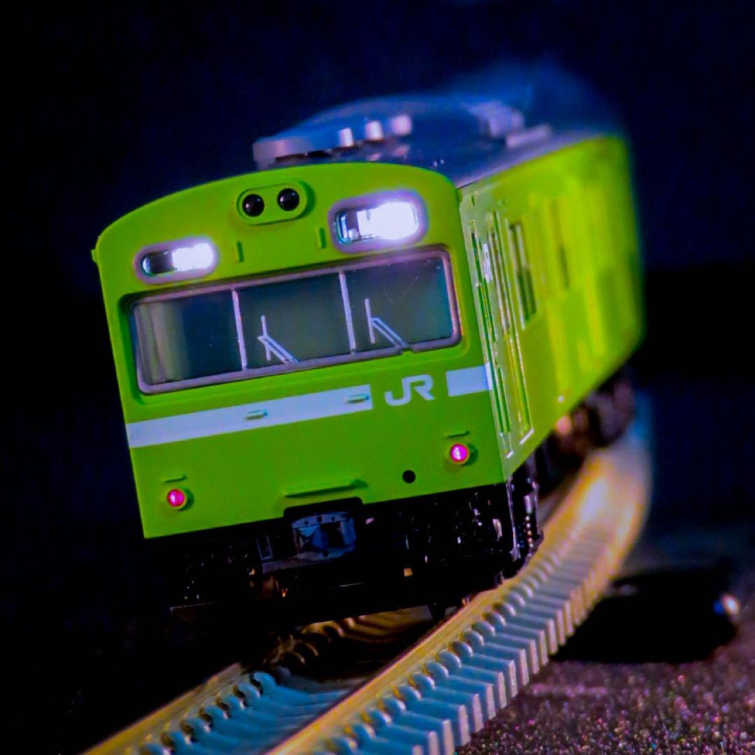 TOMIX JR 103系 (JR西日本仕様・黒サッシ・ウグイス) 基本セット