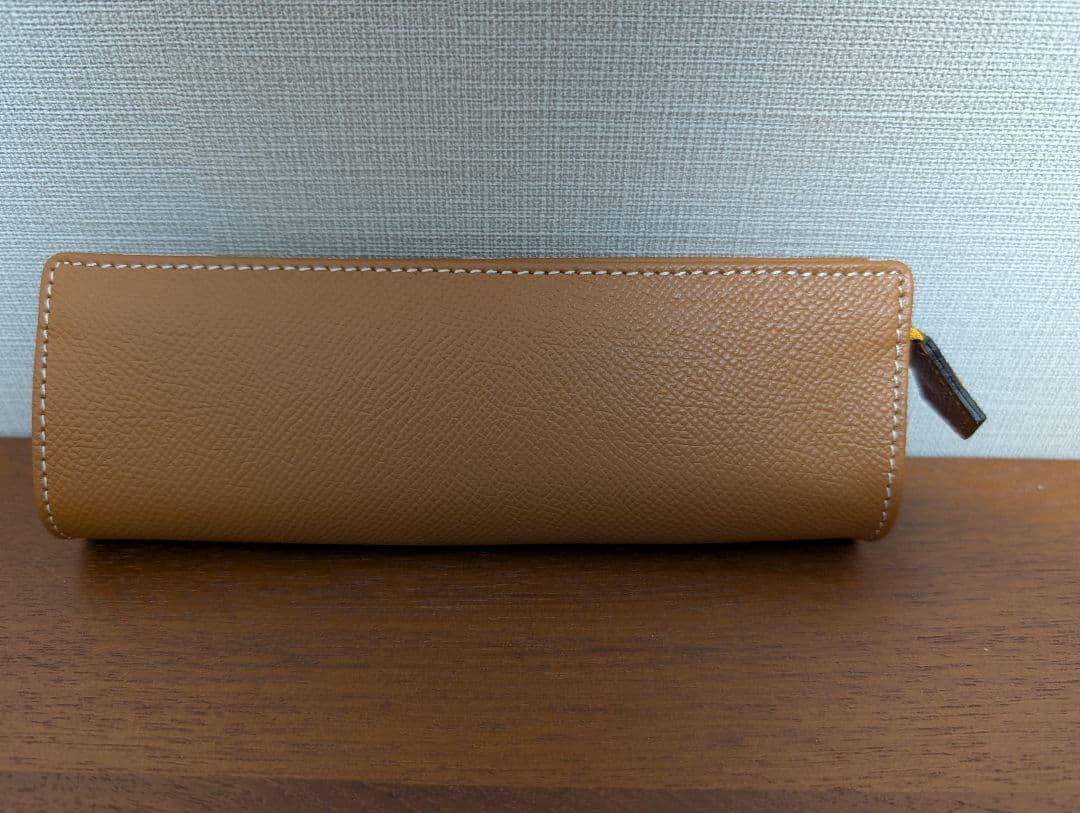 【新品】ブルックリンミュージアム　ペンケース　キャメル