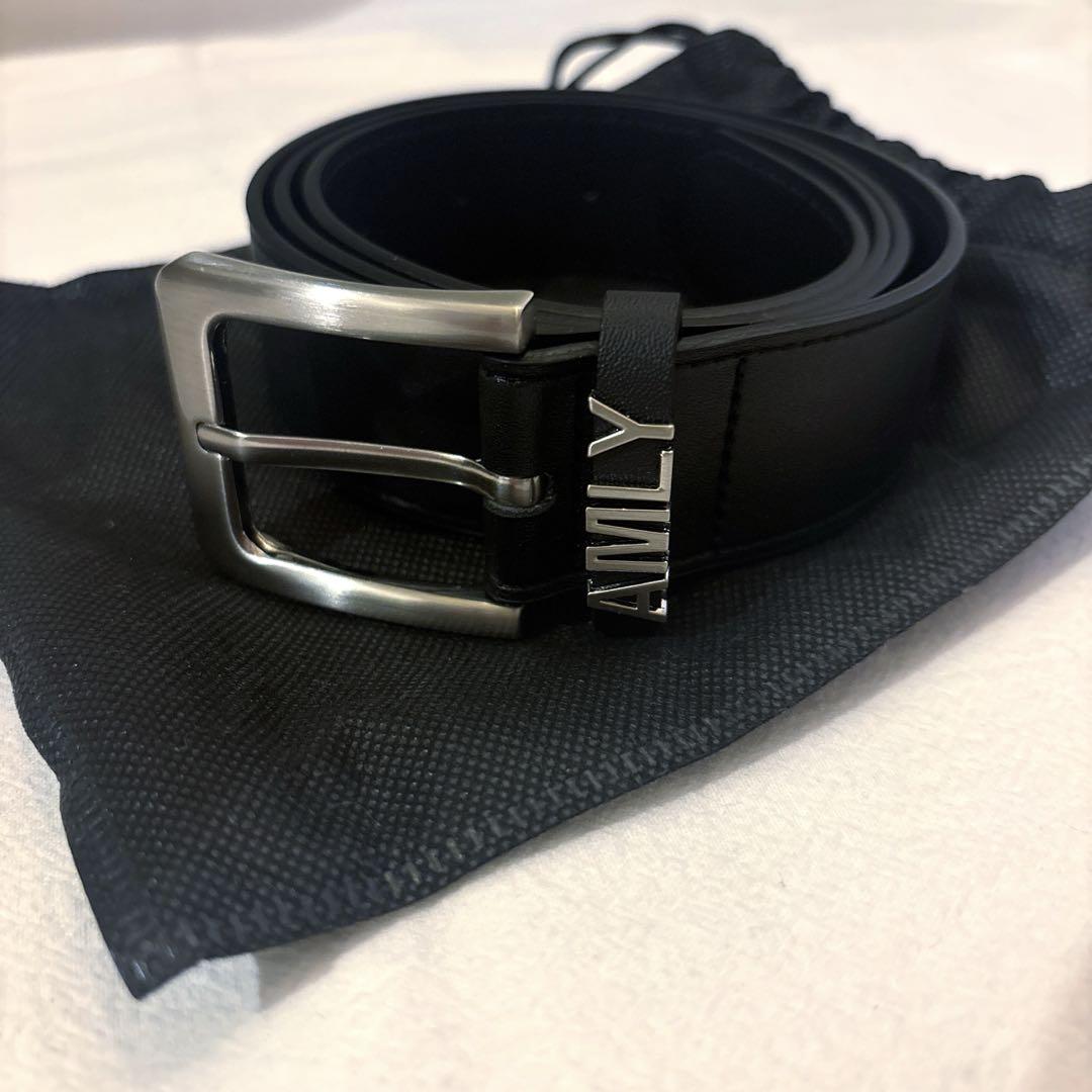 【美品】Armillary. ベルト　ブラック　ユニセックス