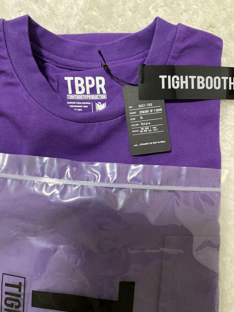 tightbooth STRAIGHTUP T-SHIRT XLサイズ