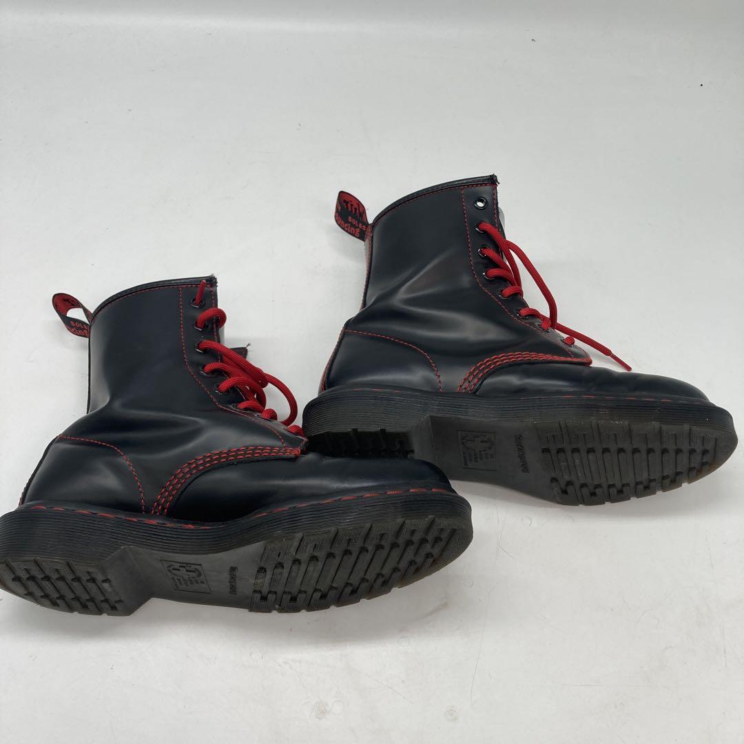 ☆ Dr.Martens 1460 赤 黒 ブーツ 24cm ドクターマチン
