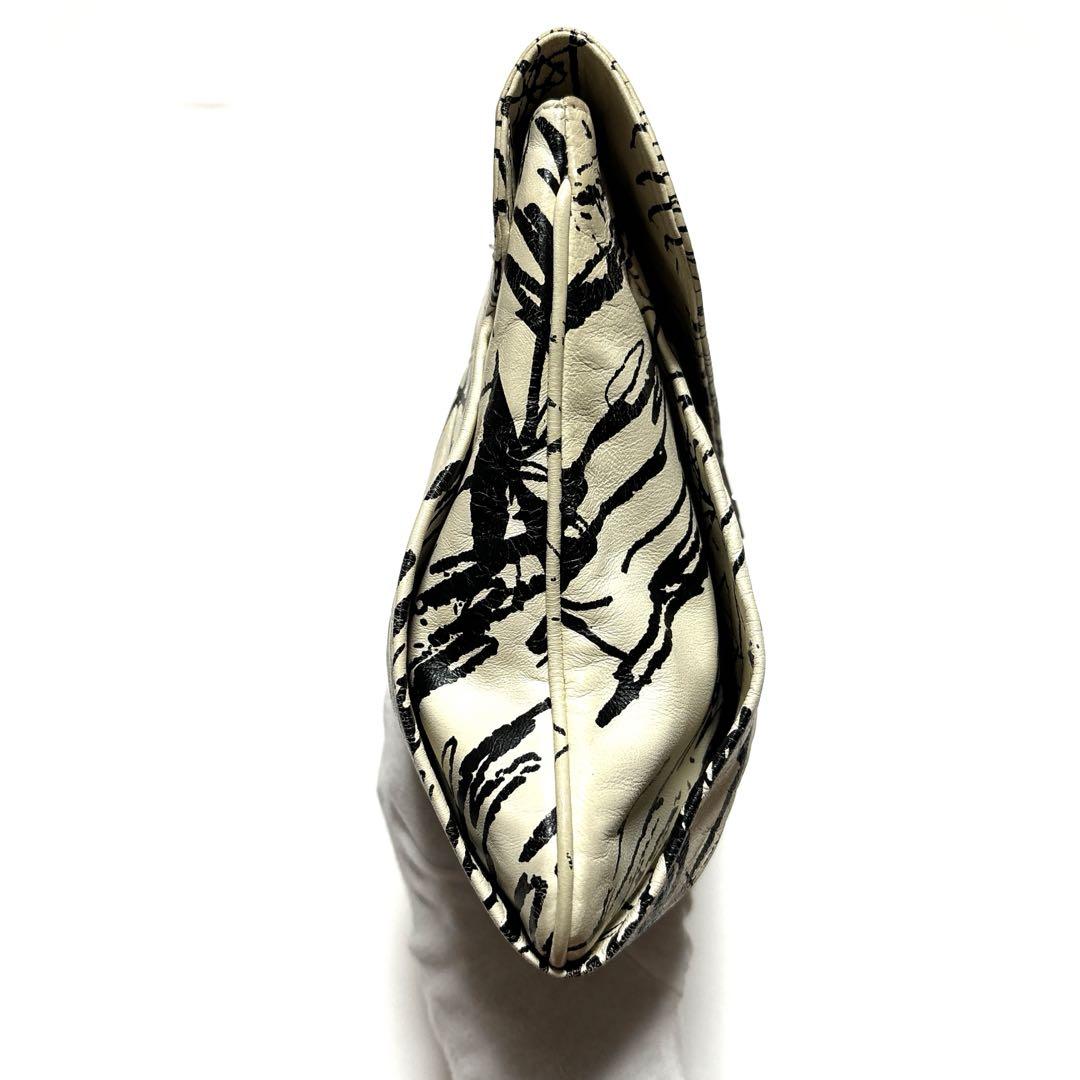 GIUSEPPE ZANOTTI Design 総柄 レザー クラッチバッグ 画像7