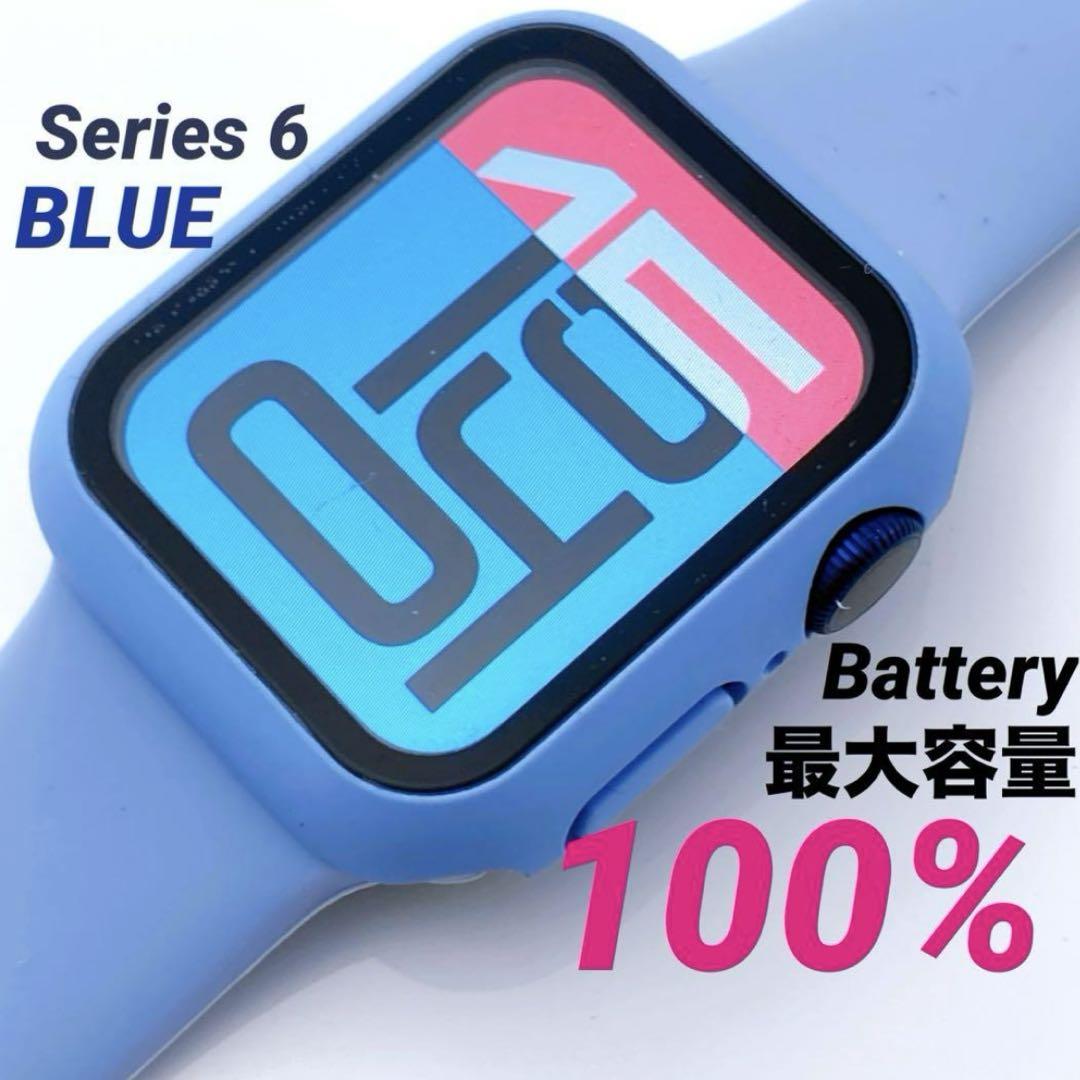 Apple Watch 本体 series 6 バッテリー 100% 4691