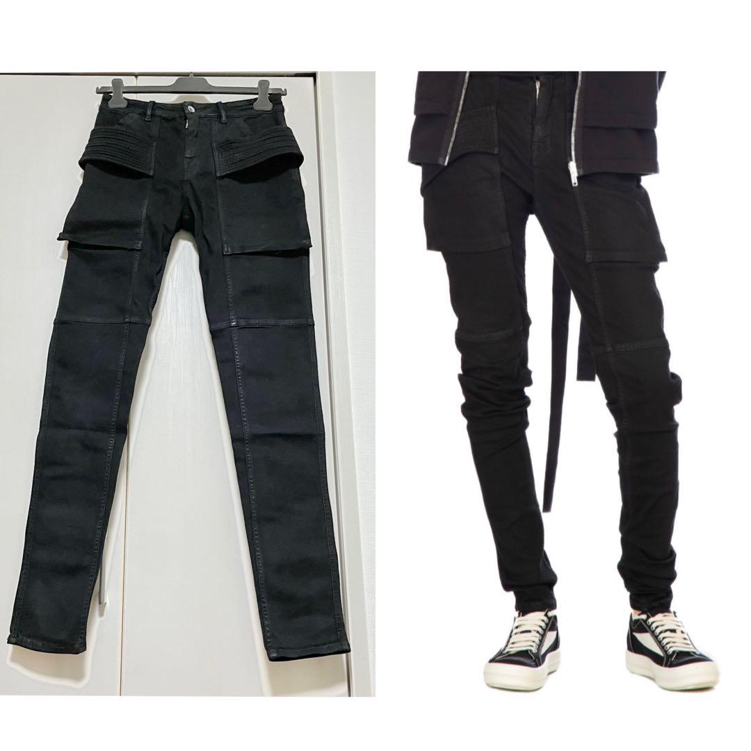 新品 Rick Owens DRKSHDW クリーチパンツ 30 ダークシャドウ