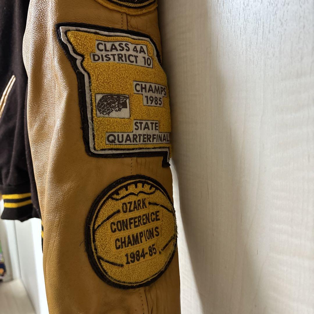 80´s USA製 ヴィンテージ KICKAPOO CHIEFS スタジャン
