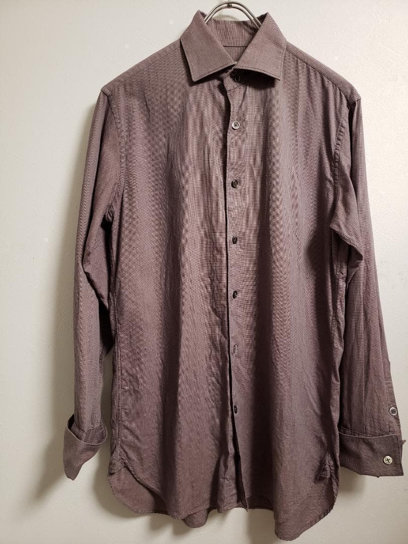 LAGERFELD HOMME ダブルカフス ドゥエボットーニ 46サイズ