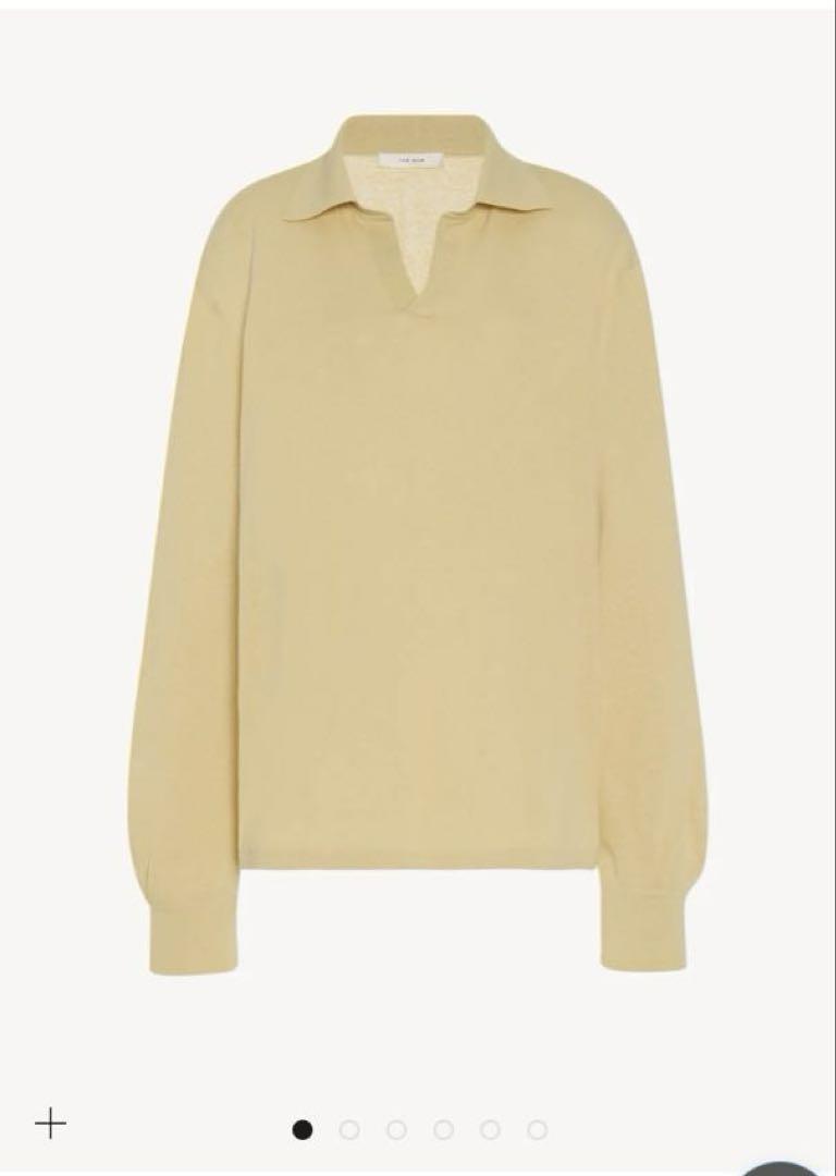 新品The Row ザロウ 25SS Jovaniシルク製 シャツ 完売品 xs