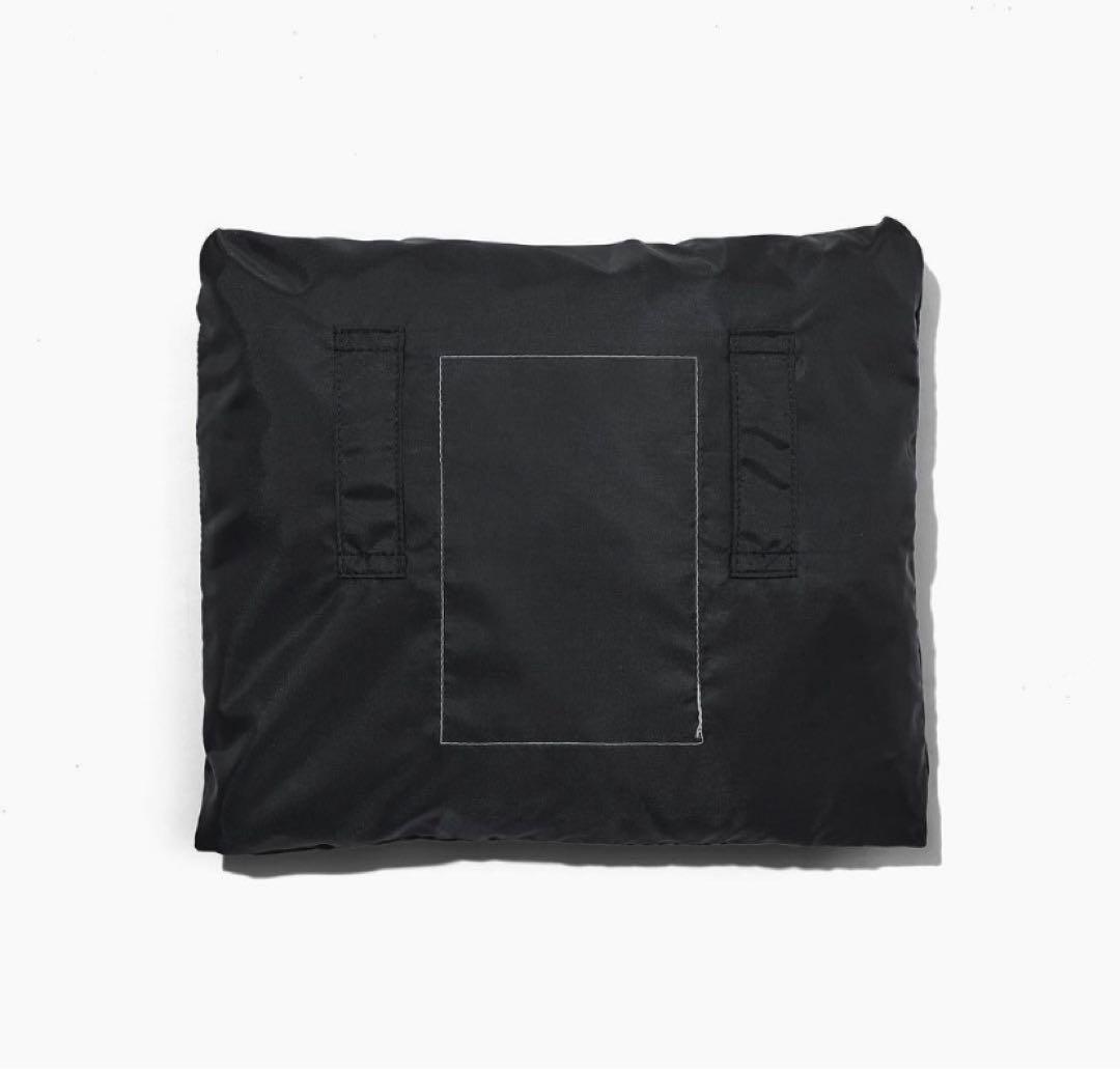 希少サイズ Ennoy PACKABLE NYLON JACKET black
