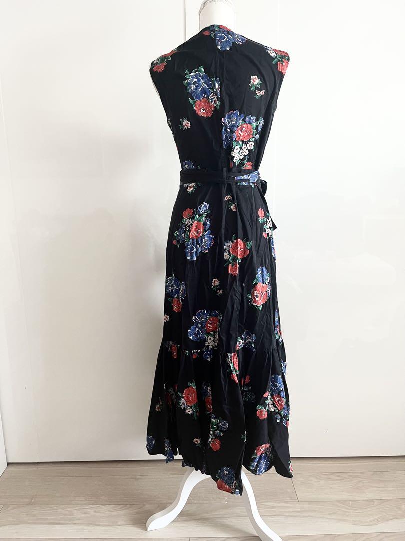 【b】TORY BURCH フラワープリント　ワンピース TORY BURCH フラワープリント ワンピース