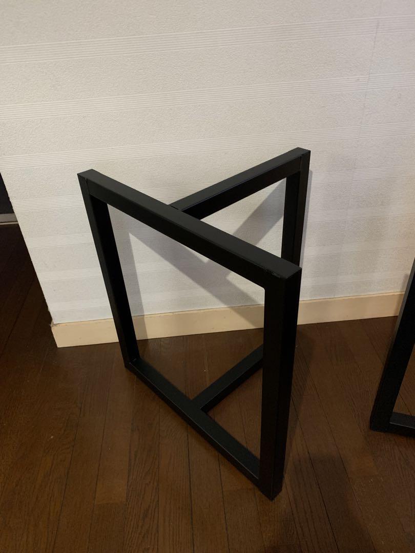 ☆送料込み☆アイアン鉄脚2個オーダー制 DIY テーブルベンチ