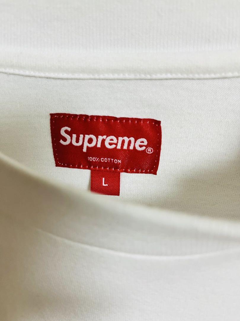 ［サイズL］SUPREME Small Box L/S Tee