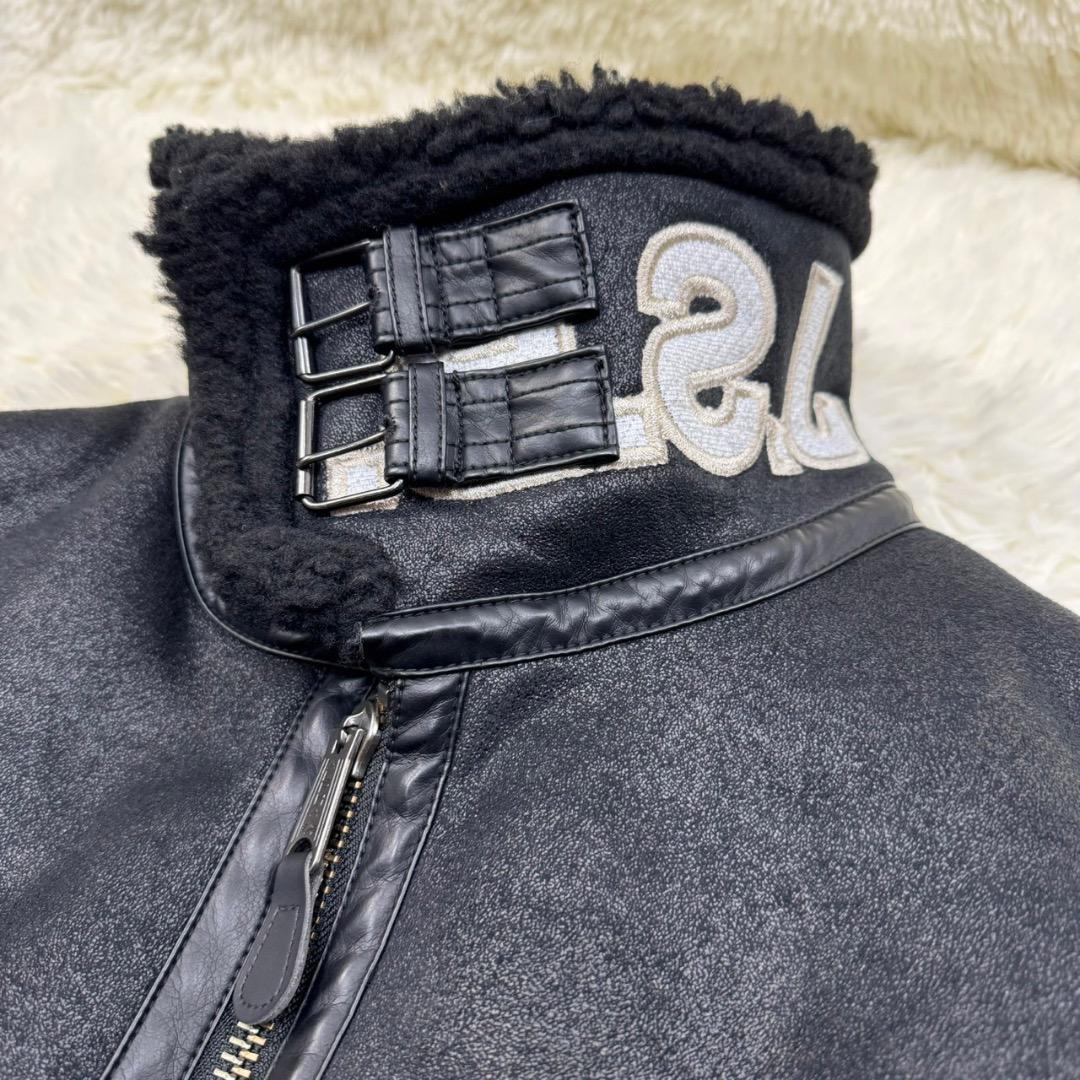 未使用級✨ALPHA×JSB B-3 ムートンジャケット フライトジャケット