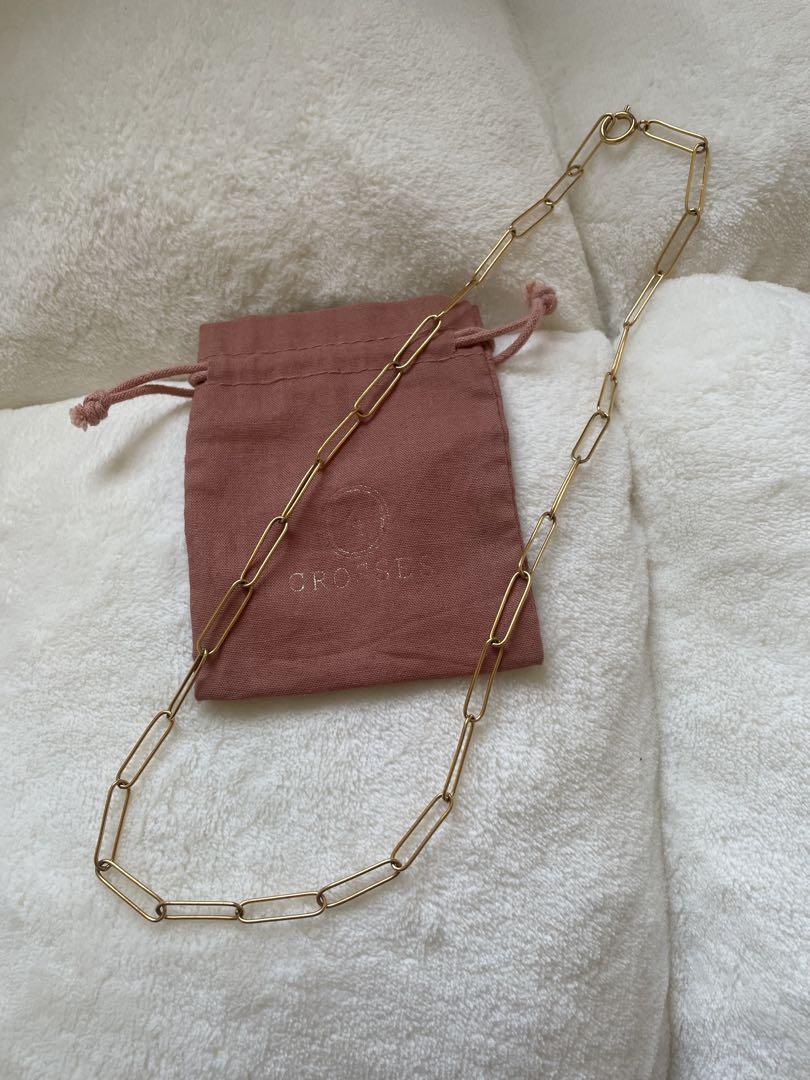 SLOBE IENA 4CROSSES/キャトルクロス ロングチェーンネックレス