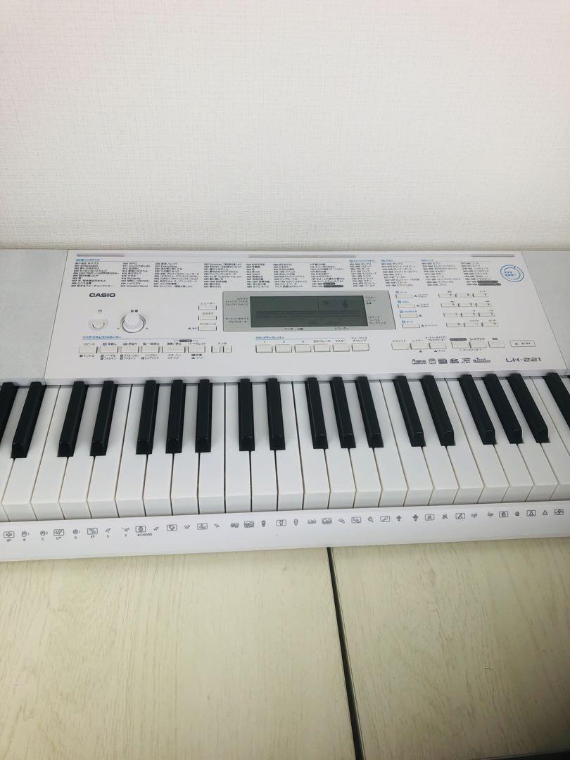 商品の良いところ CASIO キーボード LK-221　キーボード スタンド 付き CS-4B