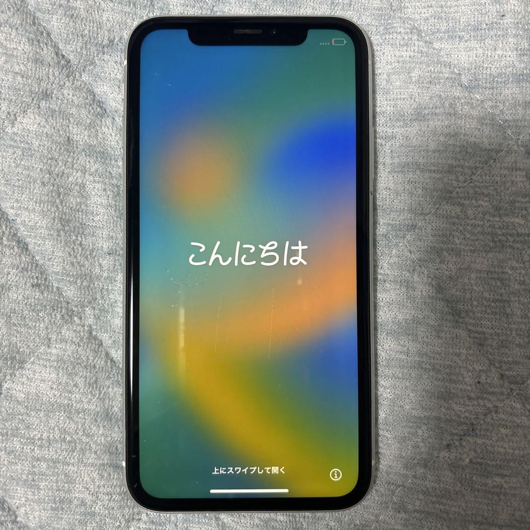 iPhone XR 64GBモデル ホワイト 箱+透明カバー付 画像3