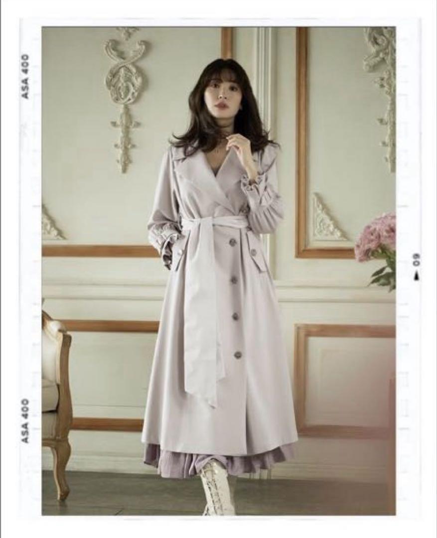 値下げ‼️ Her Lip To/Belted Dress Trench Coat