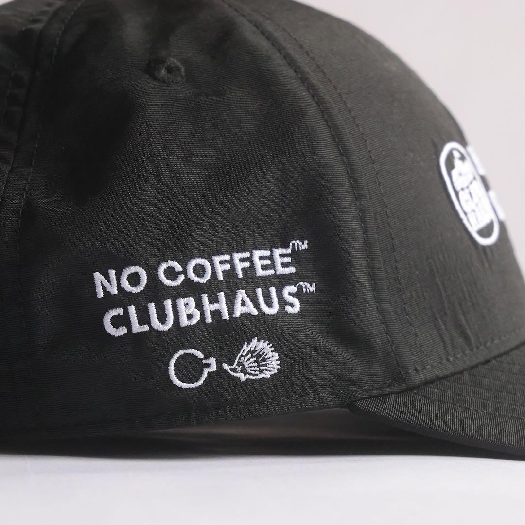 最新モデル × COFFEE NO CLUBHAUS CAP NYLON メンズウェア