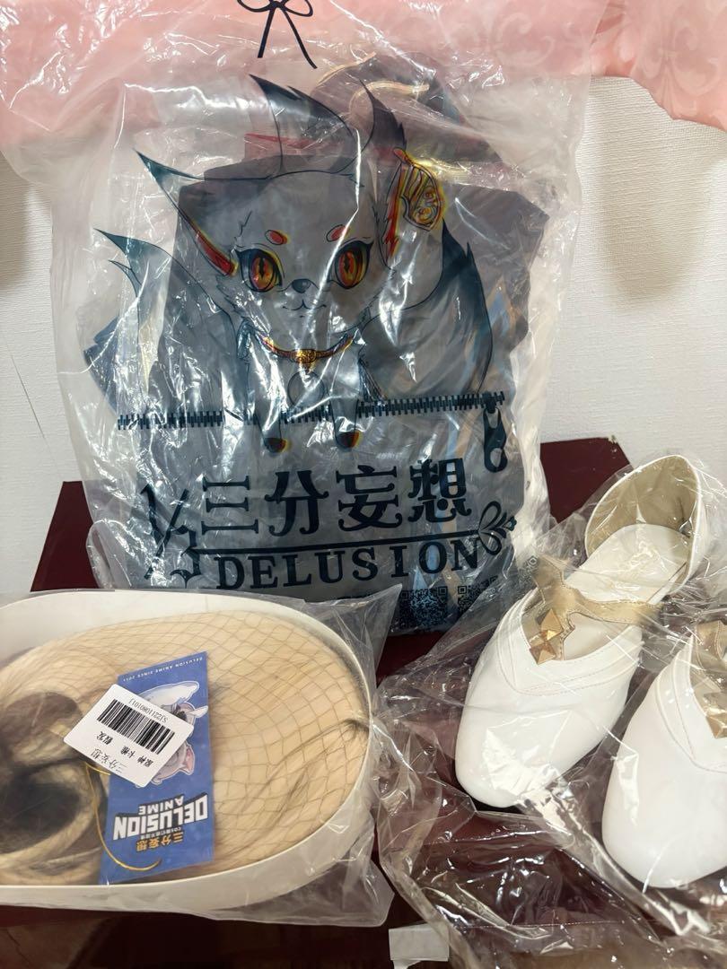 新品　未着用　三分妄想　原神　カーヴェ　フルセット　コスプレ衣装　ウィッグ　靴