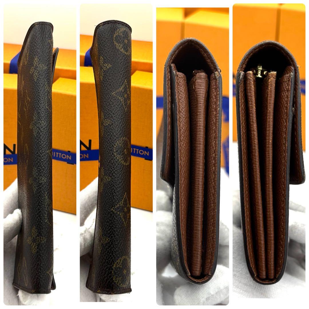 ☆美品☆ルイヴィトン 長財布 ポシェット・ポルトモネクレディ モノグラム