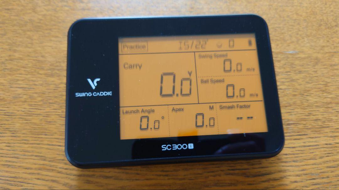 SWING CADDIE SC300i スイング測定器