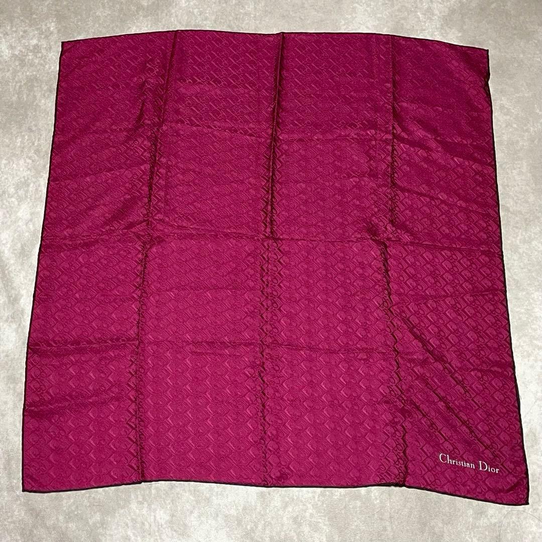 希少　クリスチャンディオール　Christian Dior　トロッター柄スカーフ