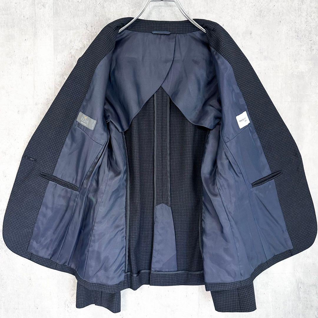 【陽なたぼっこ】she×高級REDA 　ザスーツカンパニー　42 極美品】THE SUIT COMPANY she × REDA 42