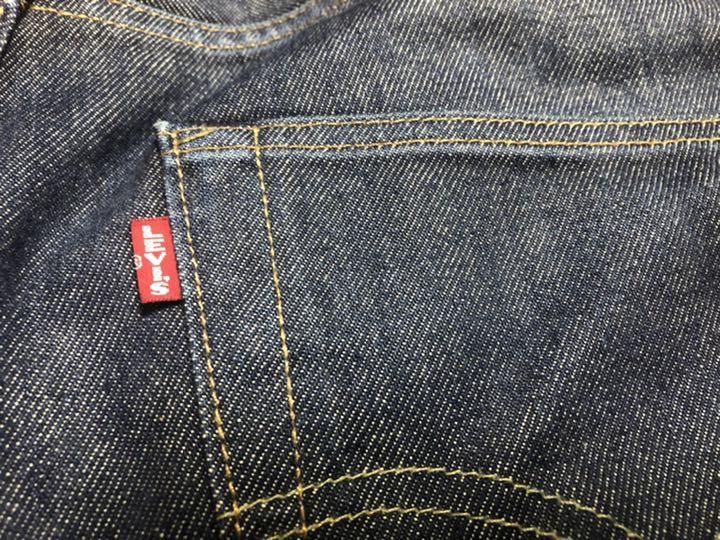 リーバイス プレミアム 501 W34 L32 BIGE 赤耳 USA製