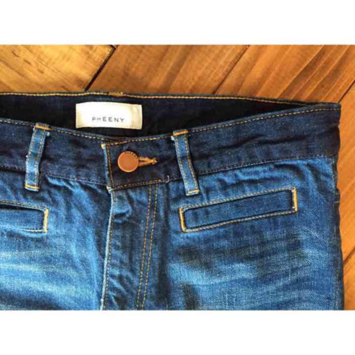 PHEENY フィーニー カットオフ デニムパンツ