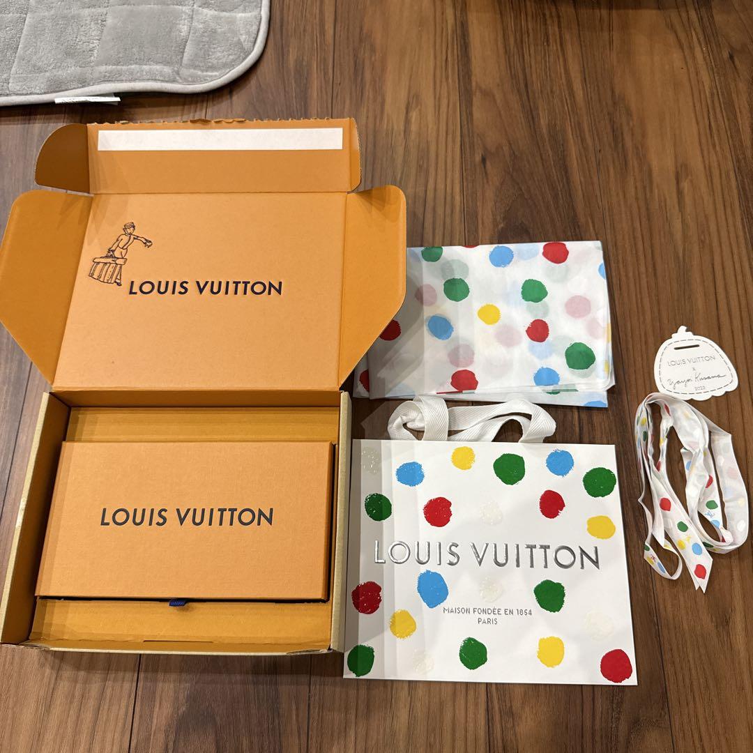 新品 LOUIS VUITTON 草間彌生 ドット柄 長財布