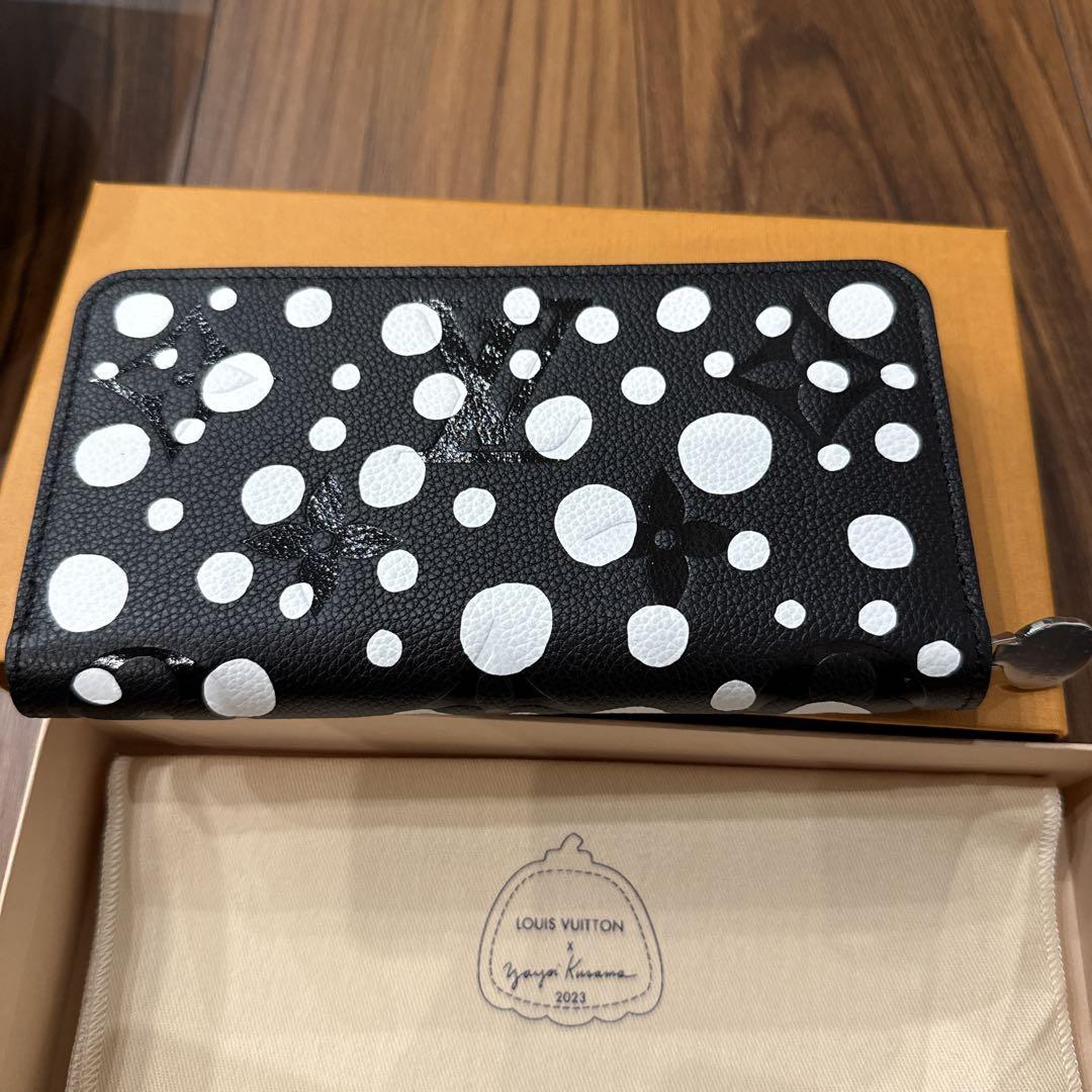 新品 LOUIS VUITTON 草間彌生 ドット柄 長財布