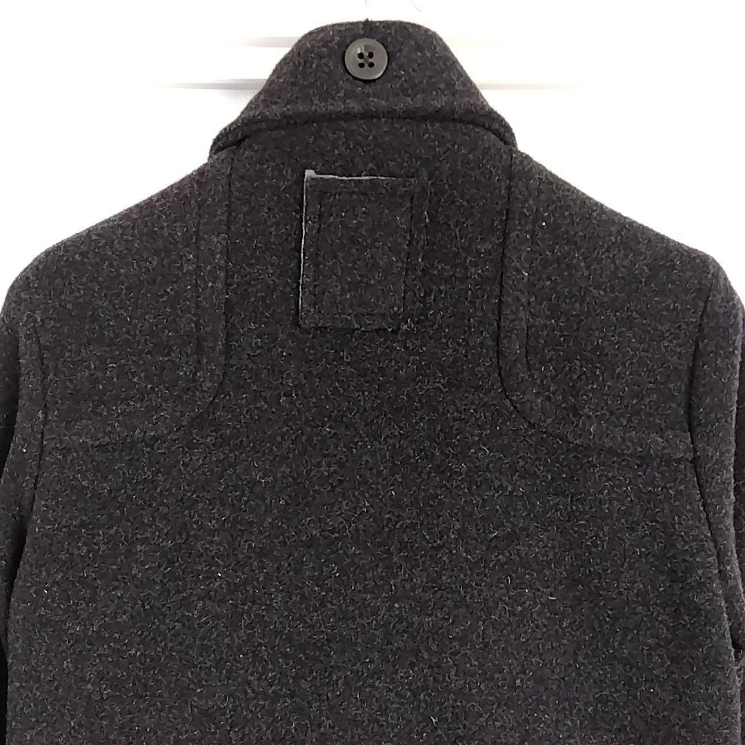 STUSSY　レディース　Pコート　ダークグレー　ビスコース混
