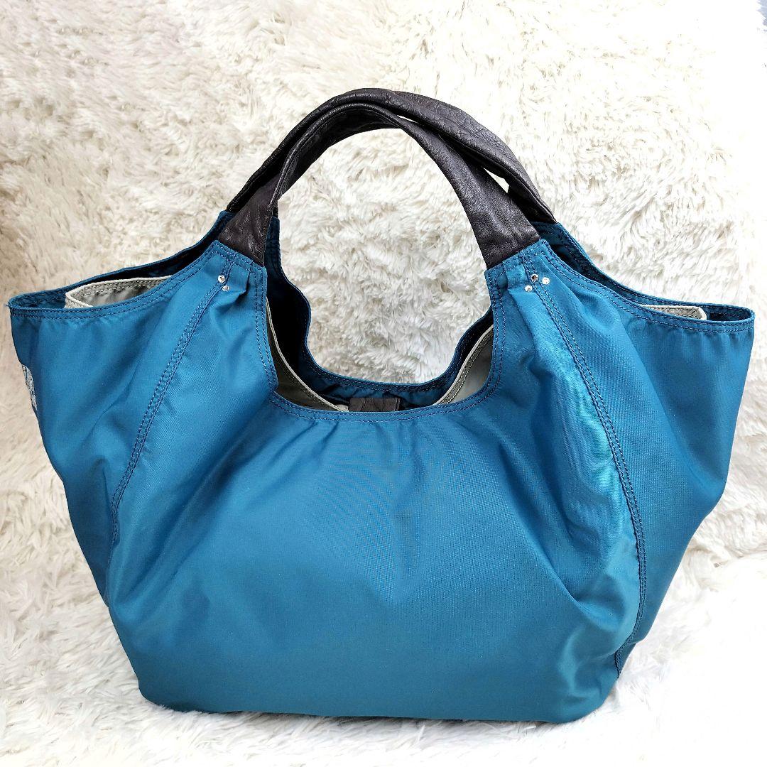 【海外限定】 ビジュー ヴァルデモッサ カンペール レザー バイ ナイロン バッグ