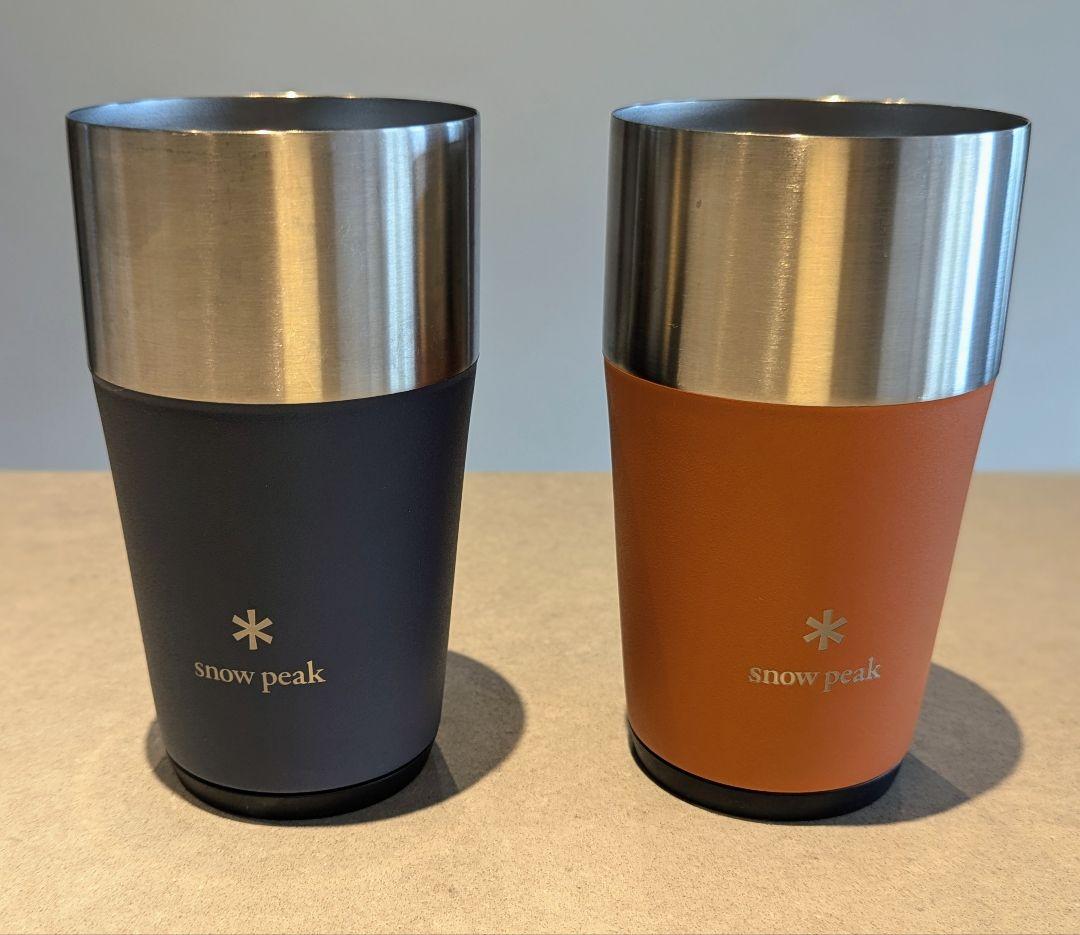snow peak サーモタンブラー470 (TW-470) 2色セット peak snow サーモタンブラー470 TW