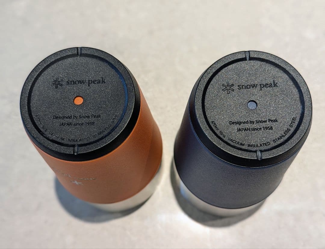 snow peak サーモタンブラー470 (TW-470) 2色セット peak snow サーモタンブラー470 TW