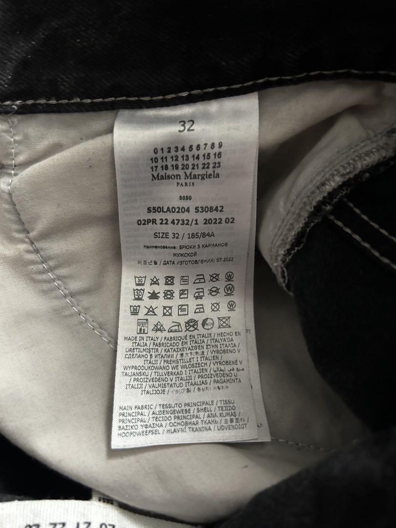 maison margiela 24aw ペインター デニム 32