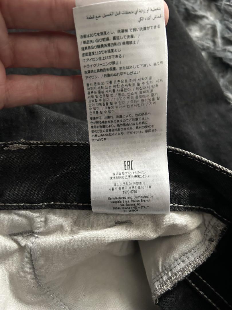 maison margiela 24aw ペインター デニム 32