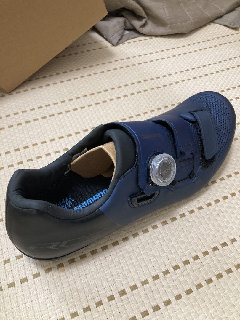SHIMANO RC5 シューズ 43 青