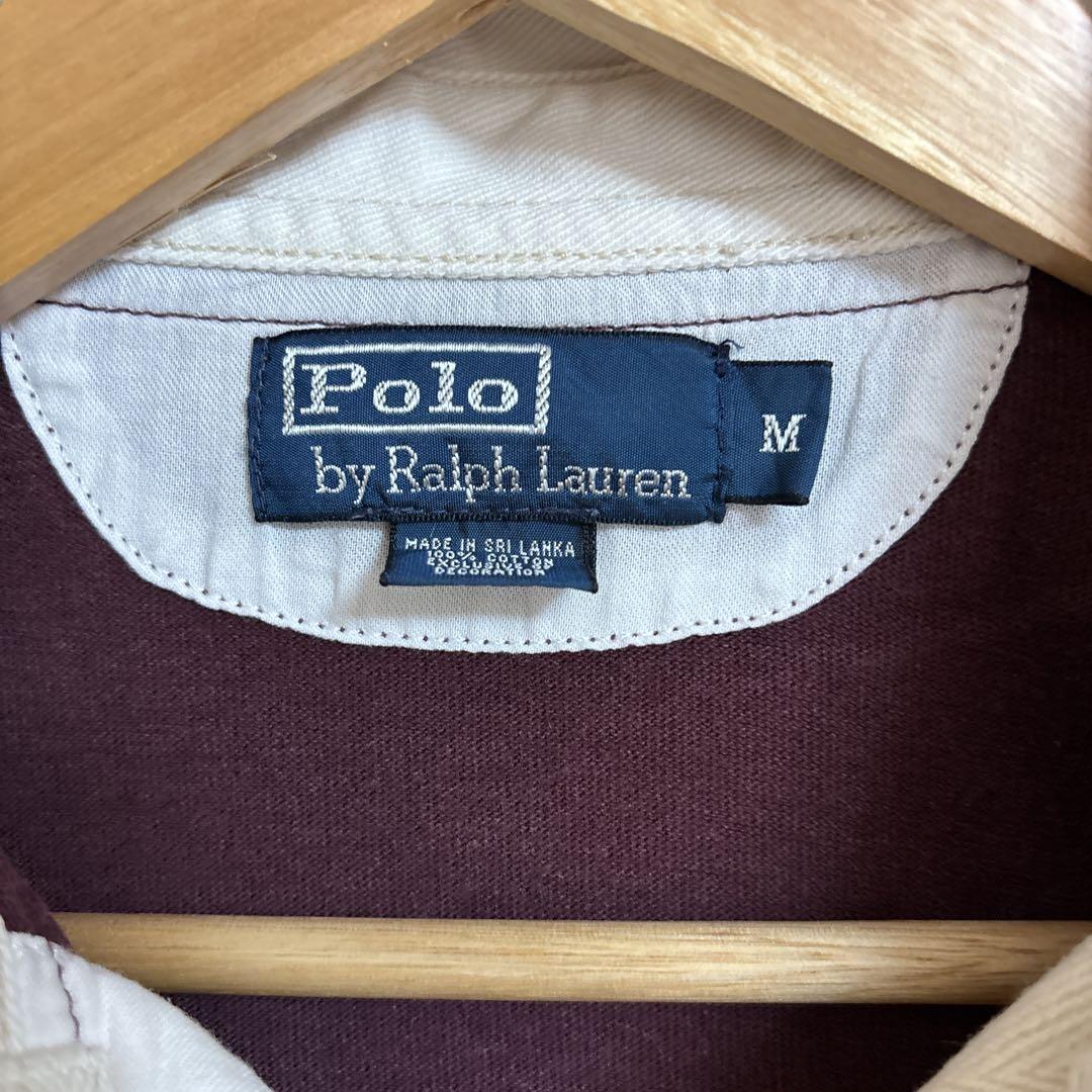 90s Polo by RalphLauren ラガーシャツ ショルダー 90s Polo by Ralph Lauren ラガーシャツ - メルカリ