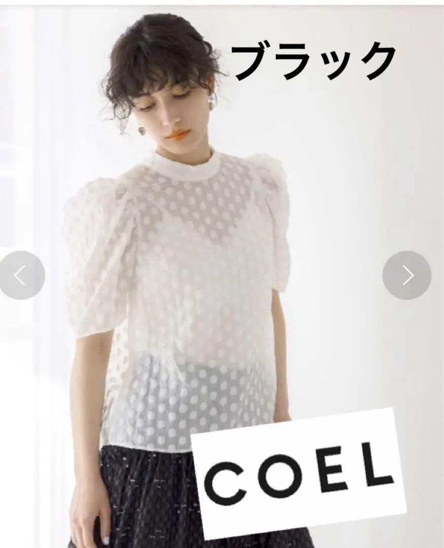 ★【完売】COEL コエル フリルシアータイブラウス レディース フリー