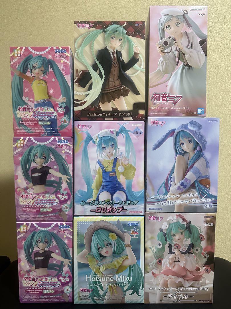初音ミク　フィギュア 9体セット まとめ売り　美少女