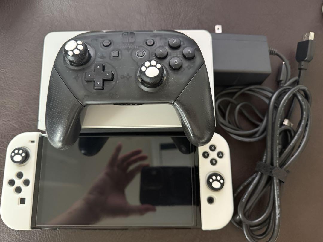 Nintendo Switch 有機ELモデル　純正プロコンセット