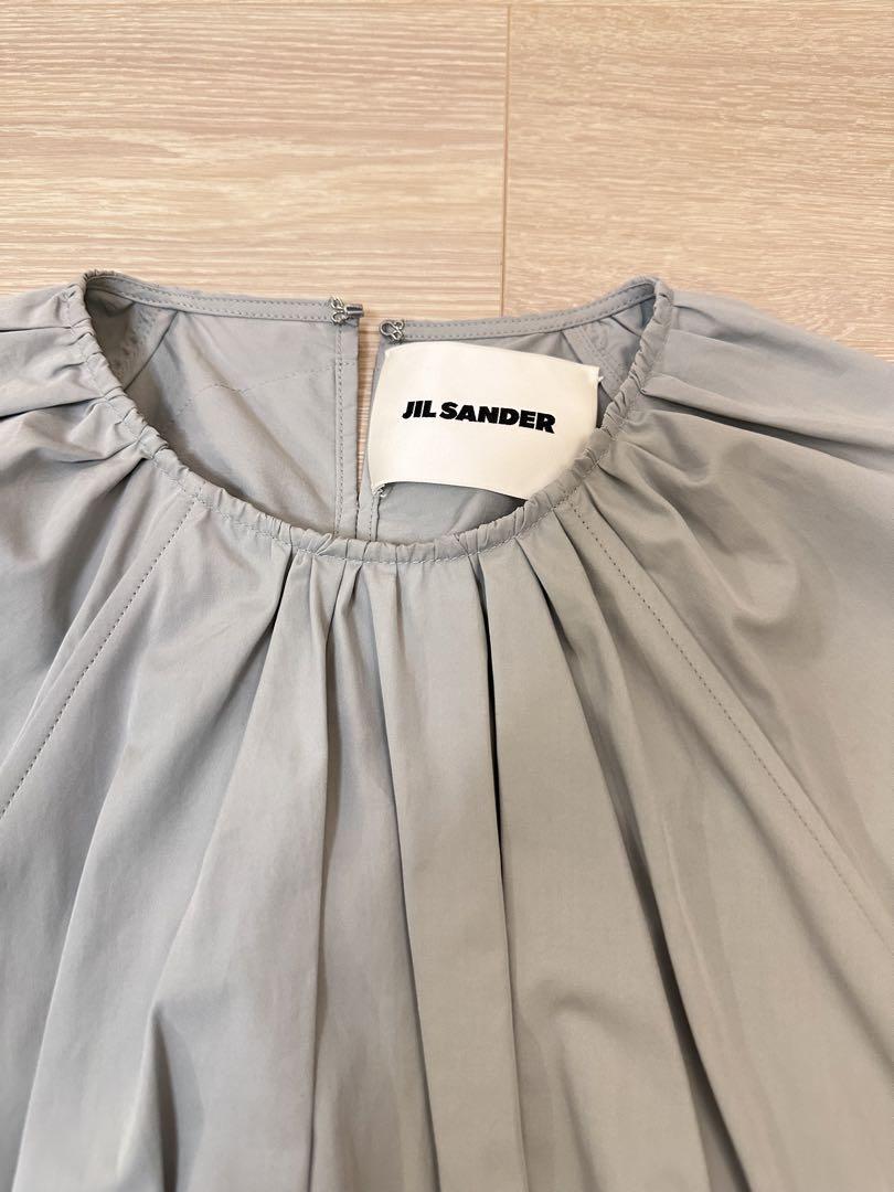 おトク情報がいっぱい！ SANDER JIL Open Top Blouse Back トップス