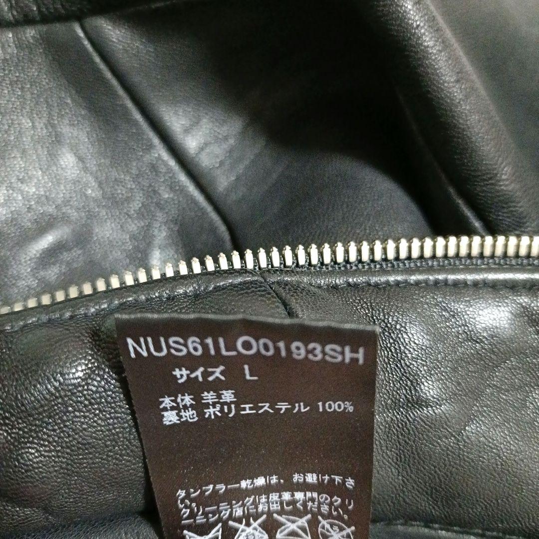 jun hashimoto×nanouniverseメンズ ライダース サイズＬ