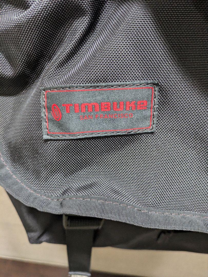 TIMBUK2 メッセンジャーバック ワインレッド赤×ブラック黒　M