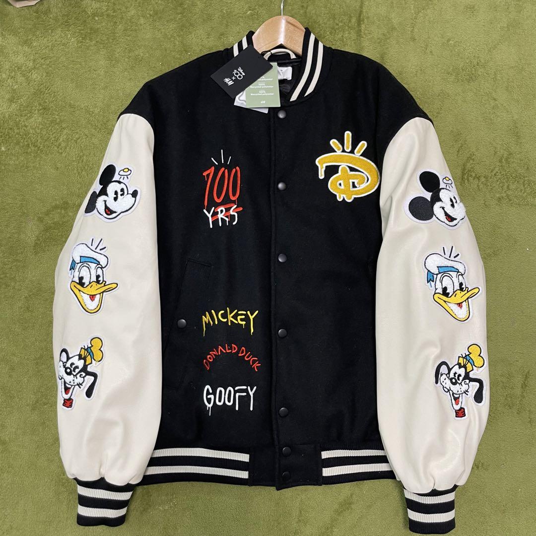 H&M Disney100 コラボ 限定 スタジャン Lサイズ 大特価!! レディース