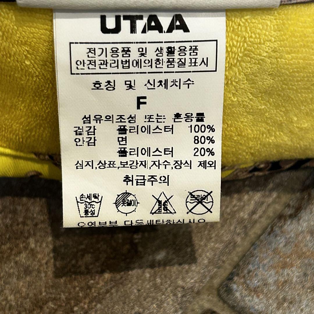 UTAA ユタ ゴルフ レディース サンバイザー 総柄