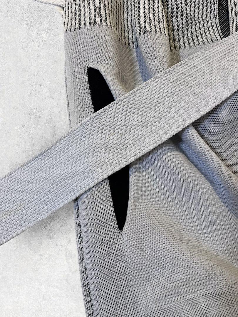 pleats please issey miyake ニットロングガウンコート