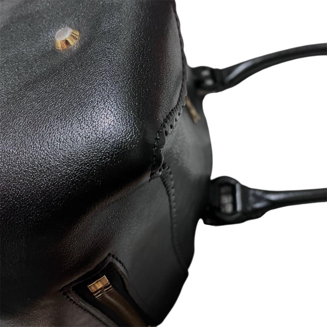 最も完璧な ハンドバッグ Westwood Vivienne オールレザー バッグ ブラック3way バッグ